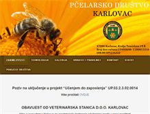 Tablet Screenshot of pd-karlovac.com